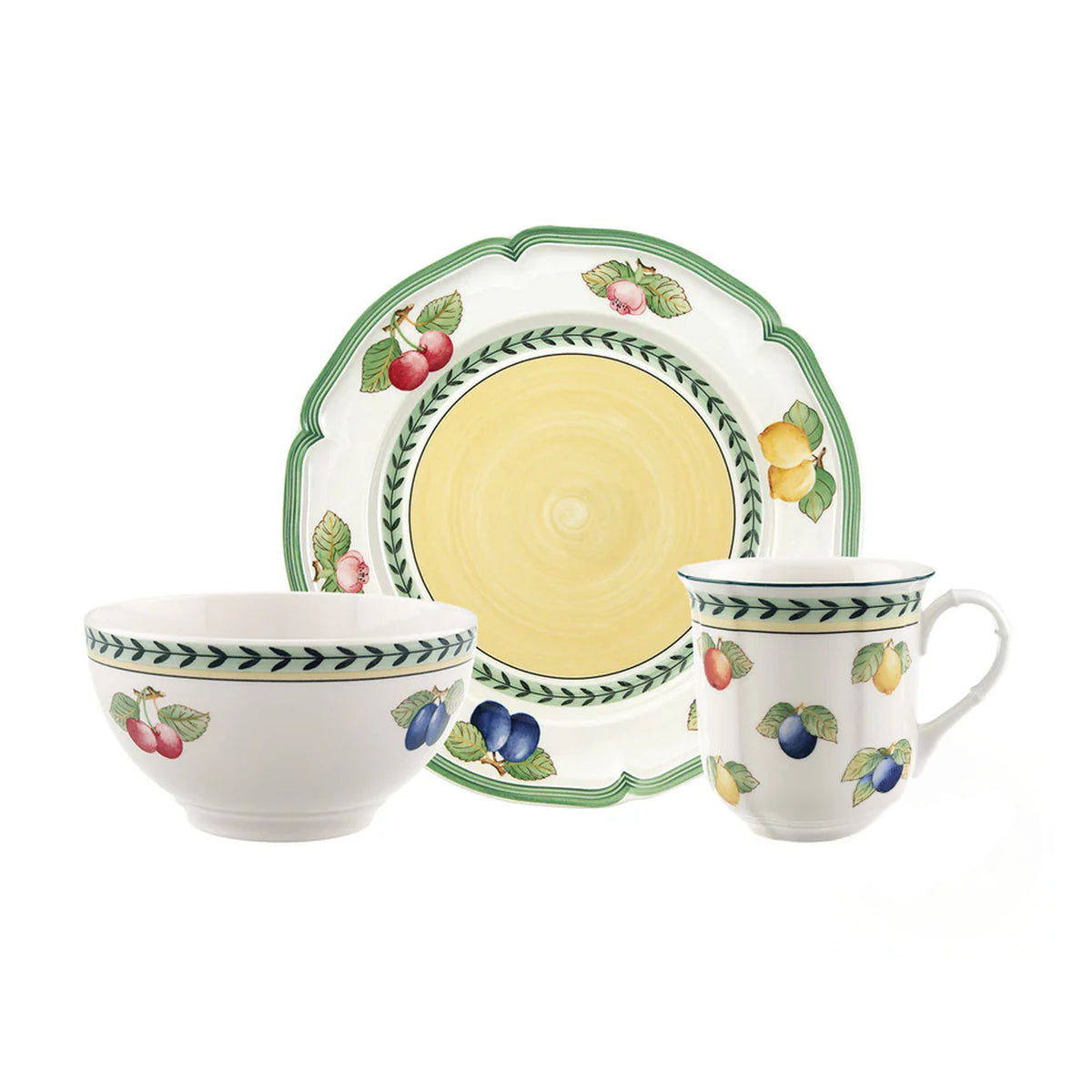 French Garden Fleurence 12 Piece Set in Multi