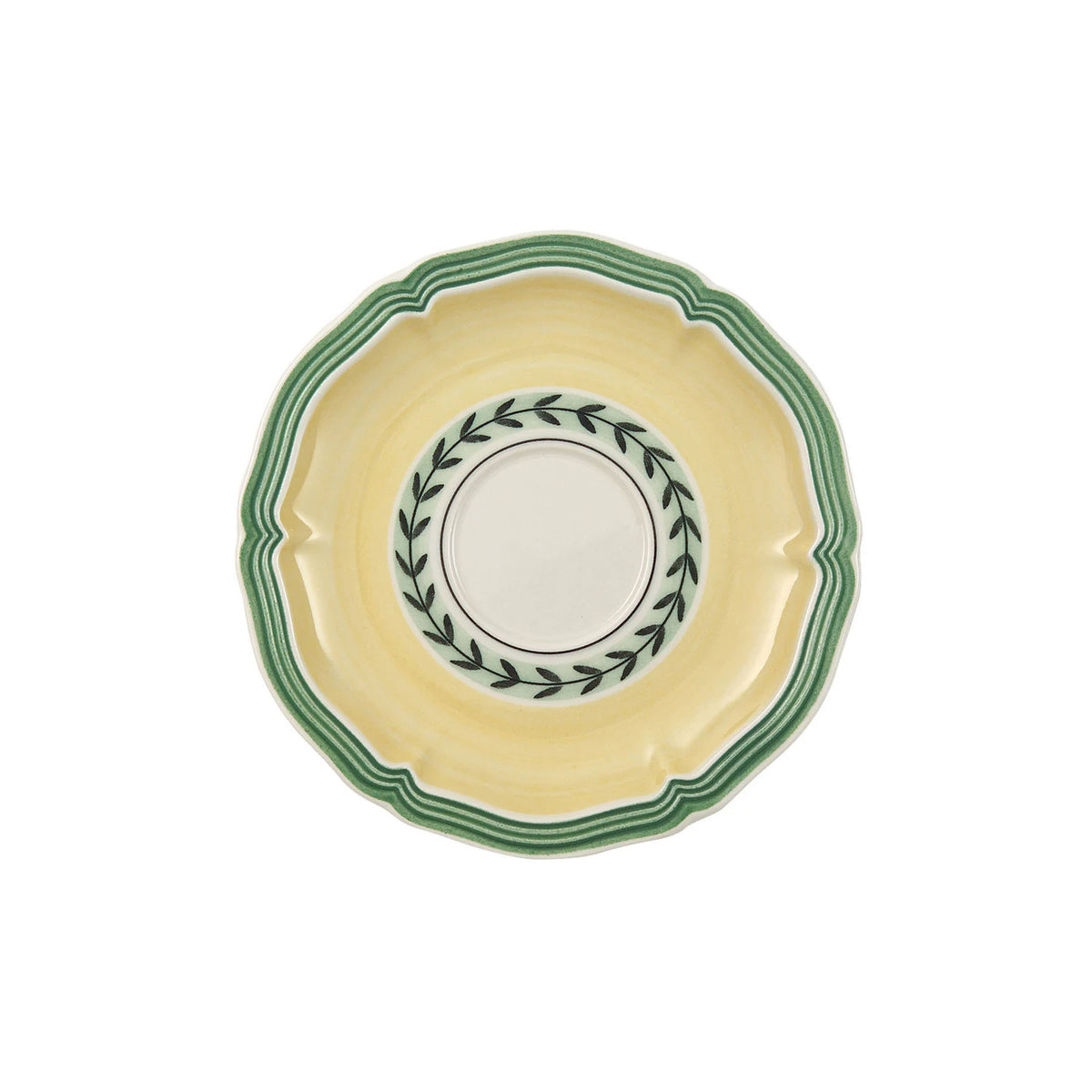 French Garden Fleurence Espresso Saucer in Multi