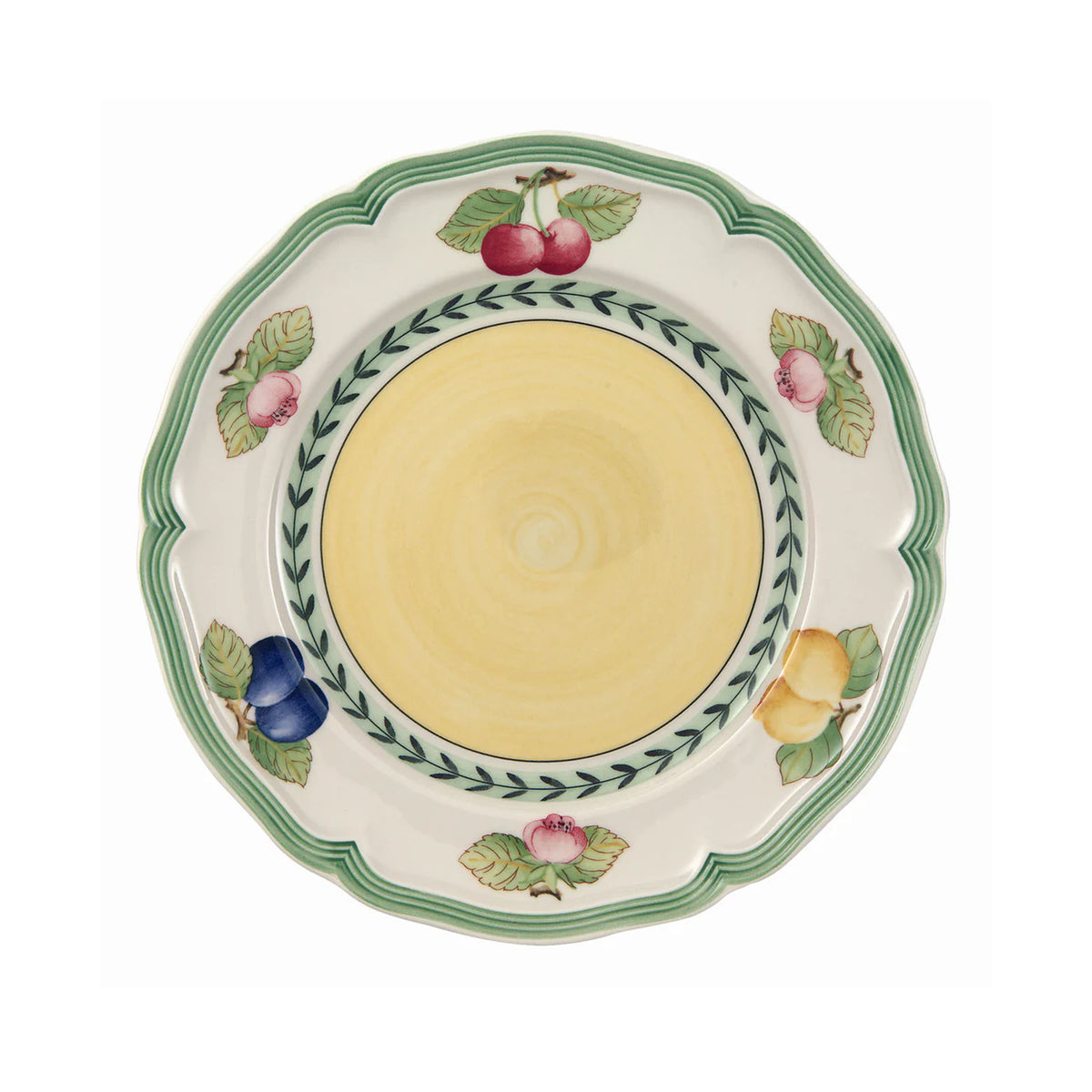 French Garden Fleurence Salad Plate in Multi