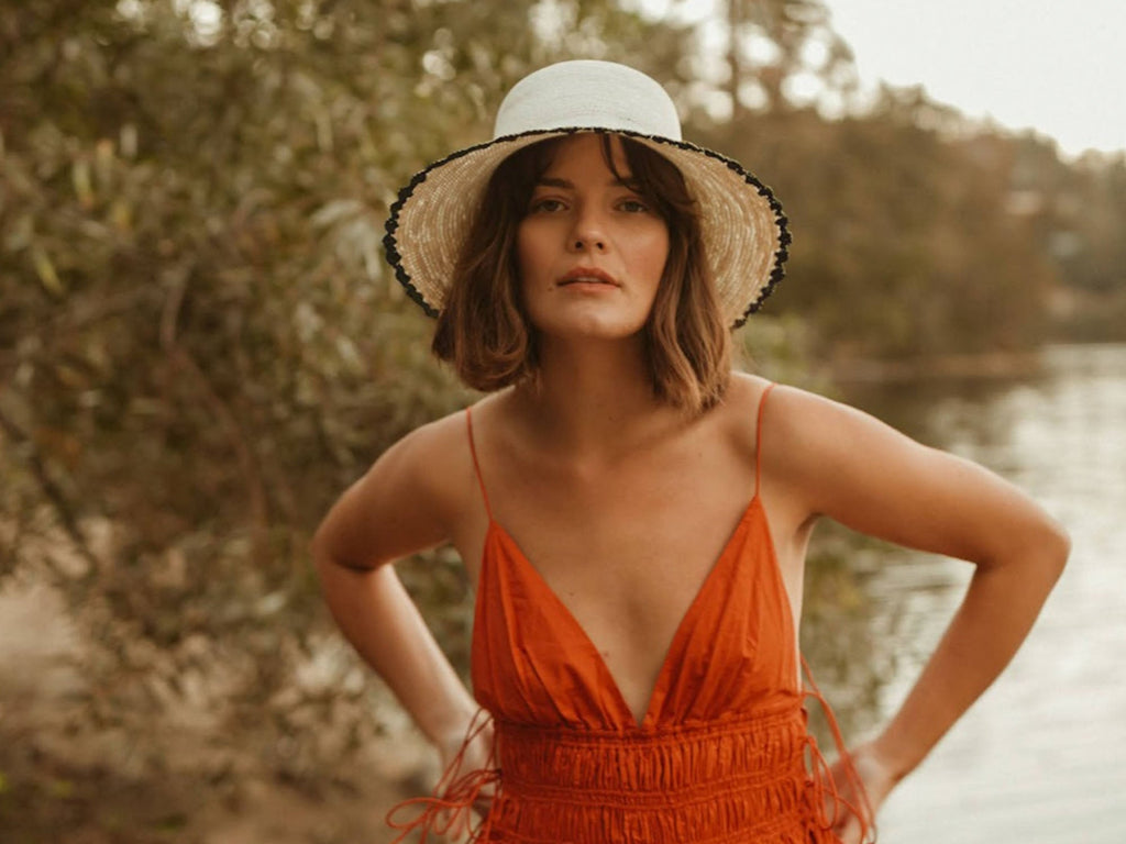 Shell Crochet Bucket Hat