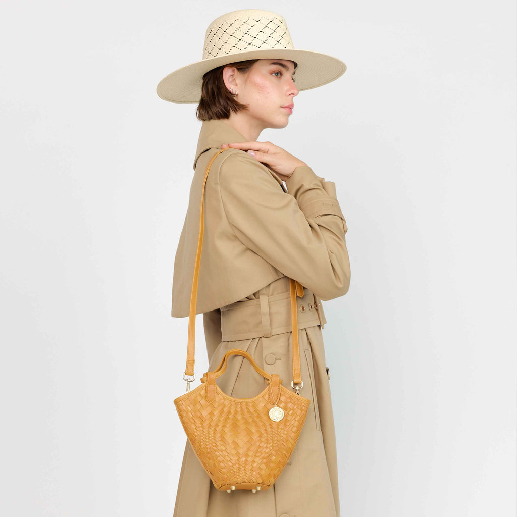 Flow Mini Crossbody in Caramel
