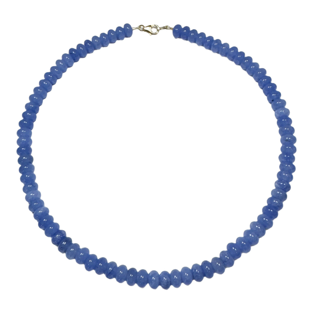 Lavender Angelite Candy Necklace