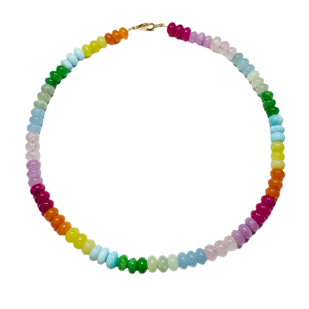 Rainbow Kitten Surprise Candy Necklace