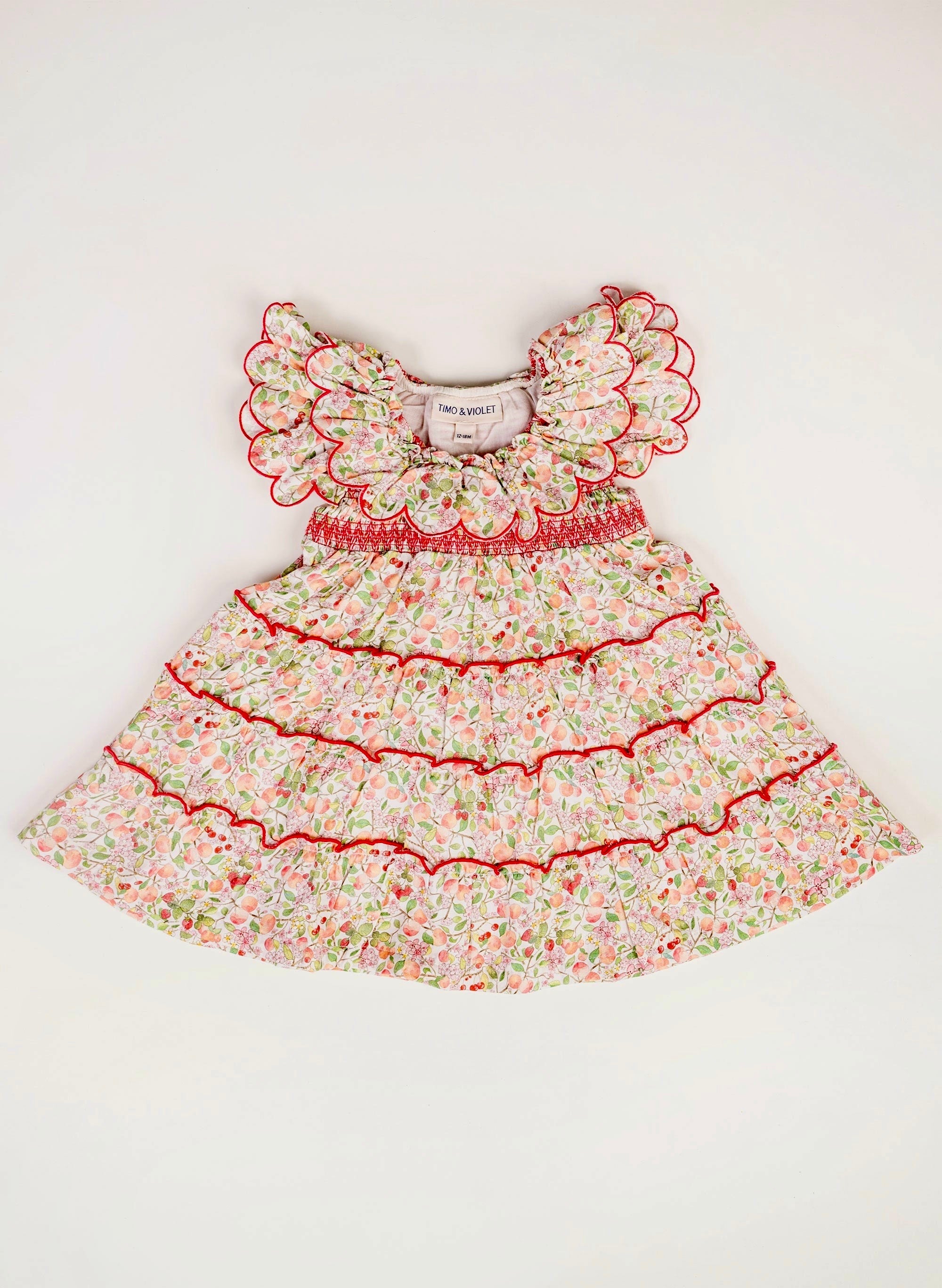 The Mimi Dress - Peach Blossom