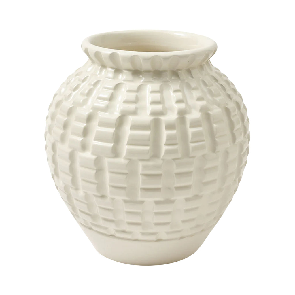 Geometric Vase, Ivory