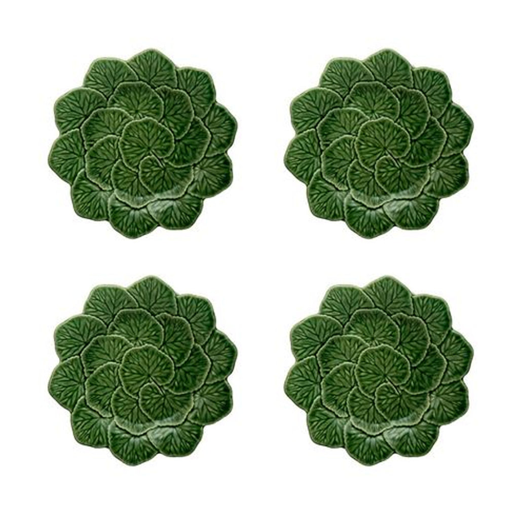 Geranium Dessert Plate 22", Set of 4