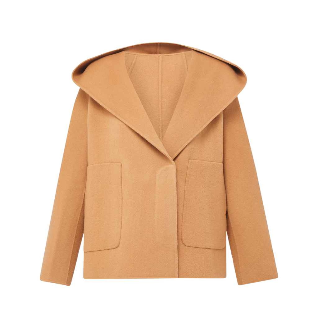Gia Cashmere Coat in Camel