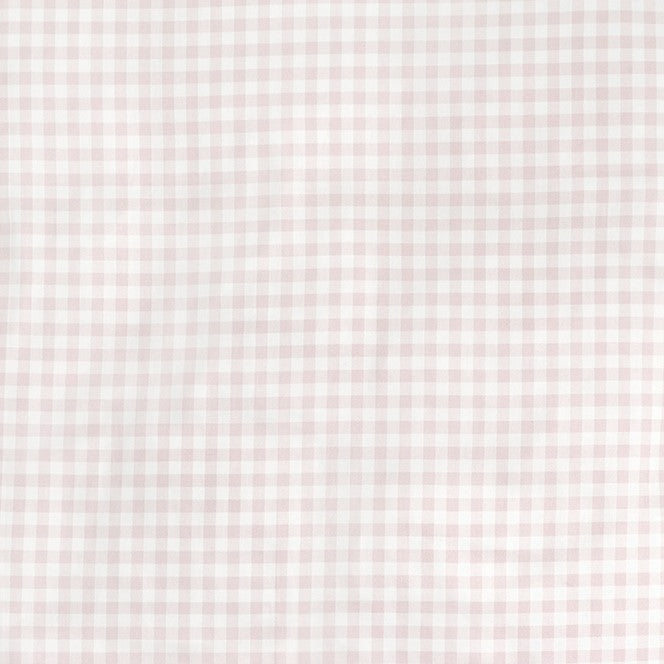 Picnic Gingham in Pink up close shot of the print