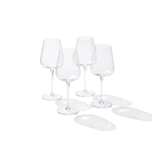 White Wine Glasses, Set of 4