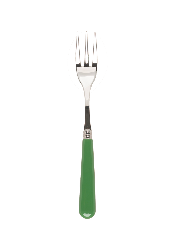 Green Serving Fork