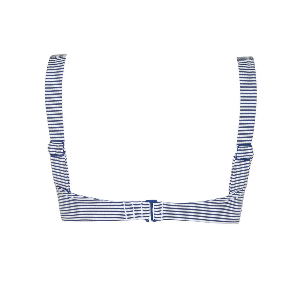 Women’s Harbor Stripe Knot Bikini Top