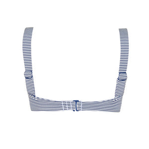 Women’s Harbor Stripe Knot Bikini Top