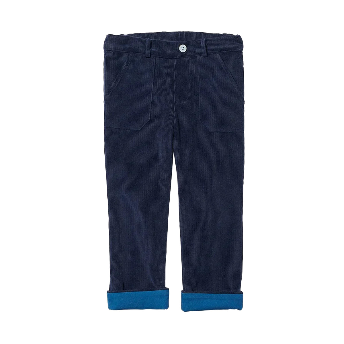 Grow Pant in Navy Corduroy