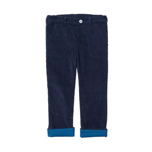 Grow Pant in Navy Corduroy