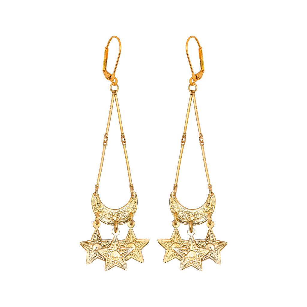 Long Lyra Earrings