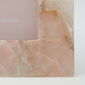 Pink Quartz Photo Frame, Set of 2