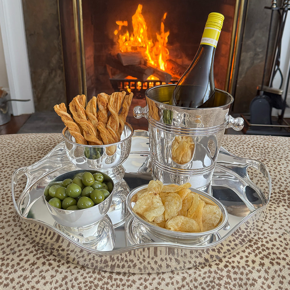 Hôtel Private Label Scalloped Gallery Tray