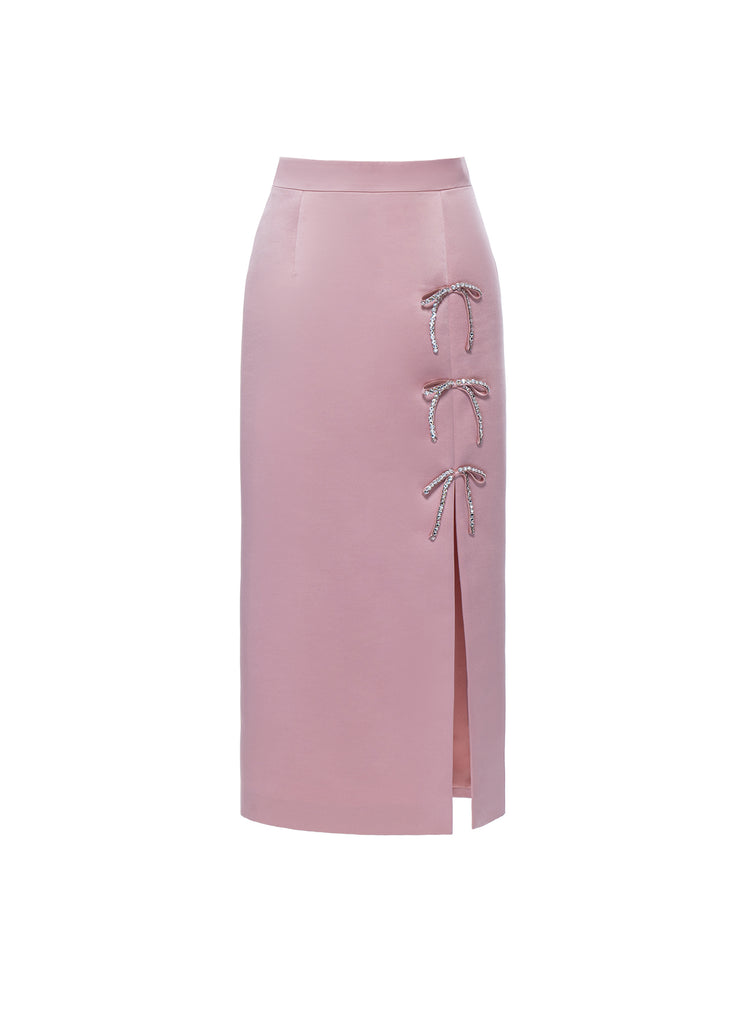 Theresa Skirt Pale Pink Duchesse