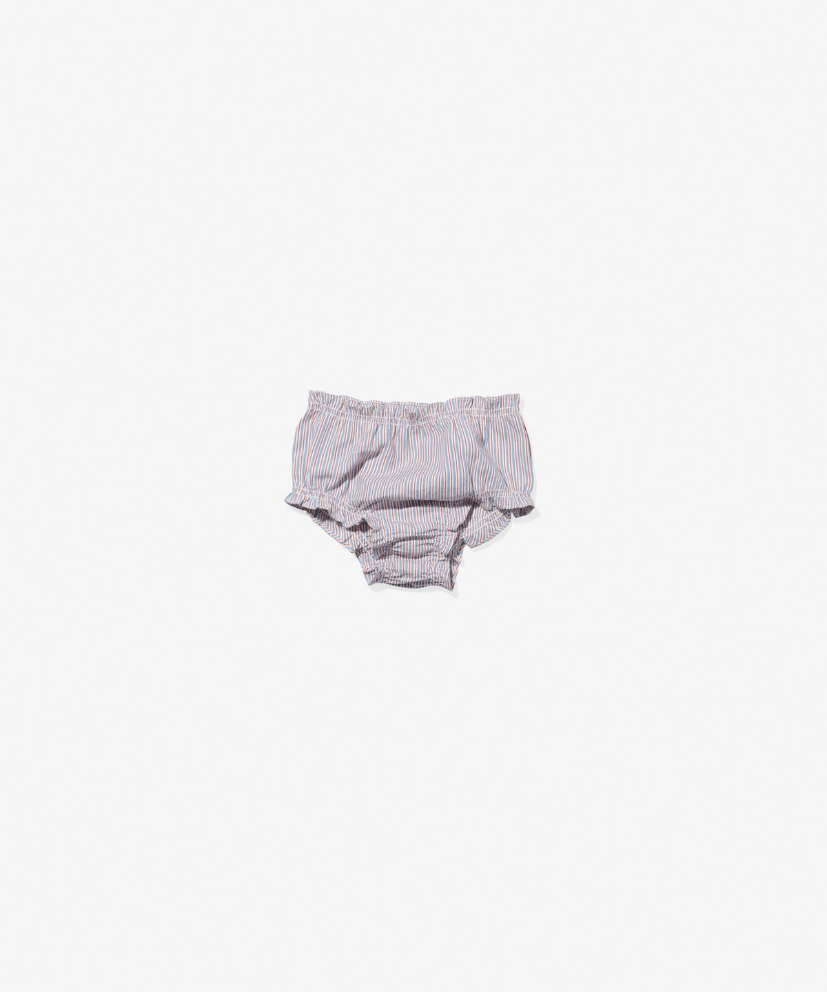 Hannah Dress in Indigo Linen Stripe