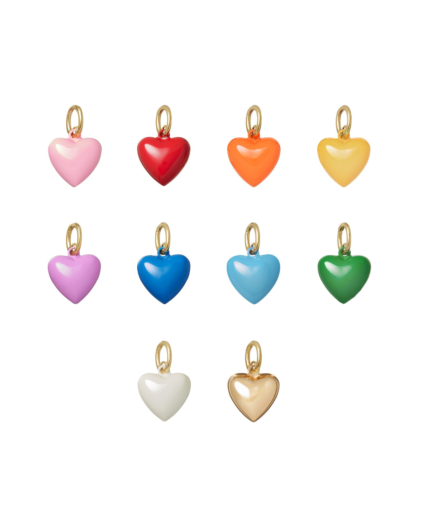 The Mini Happy Heart Charms