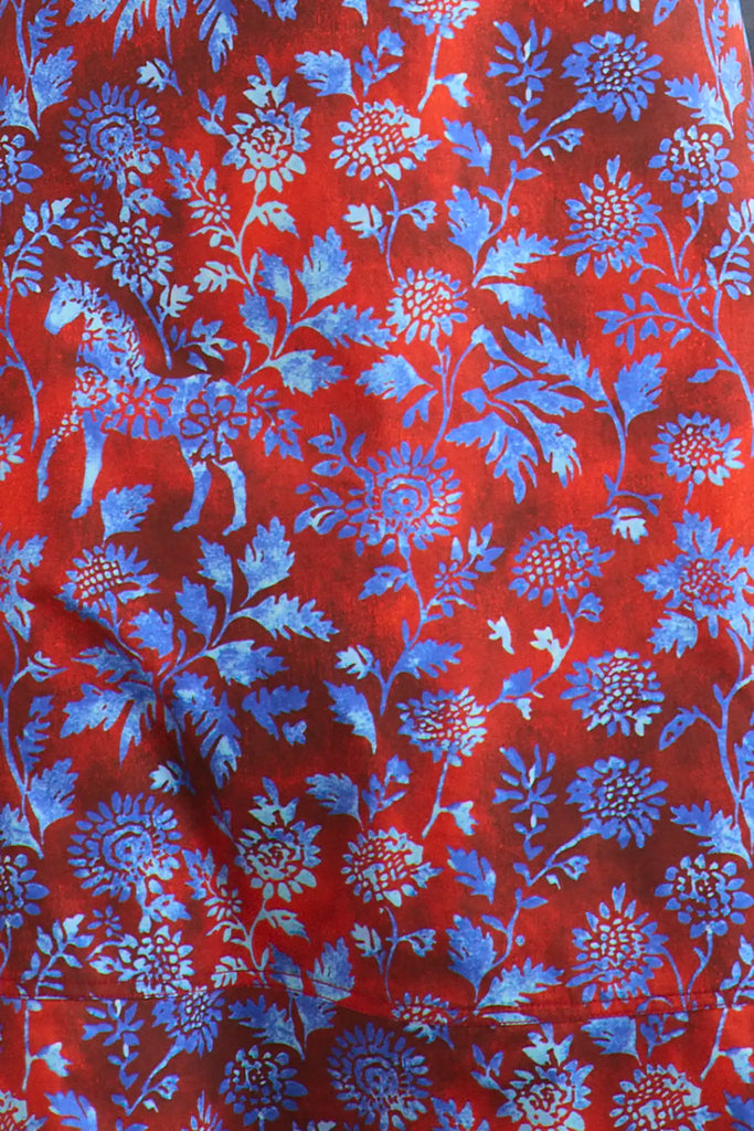 Harrison Dress in Crimson Canyon