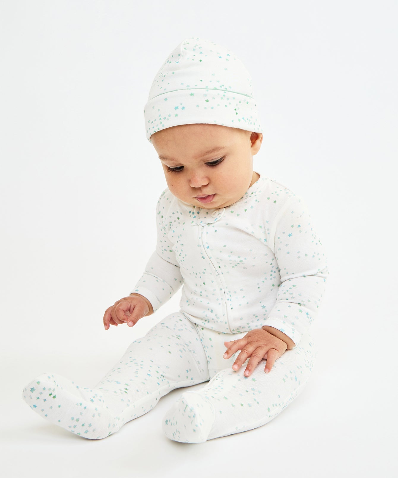 Hazy Hat in Seafoam Star