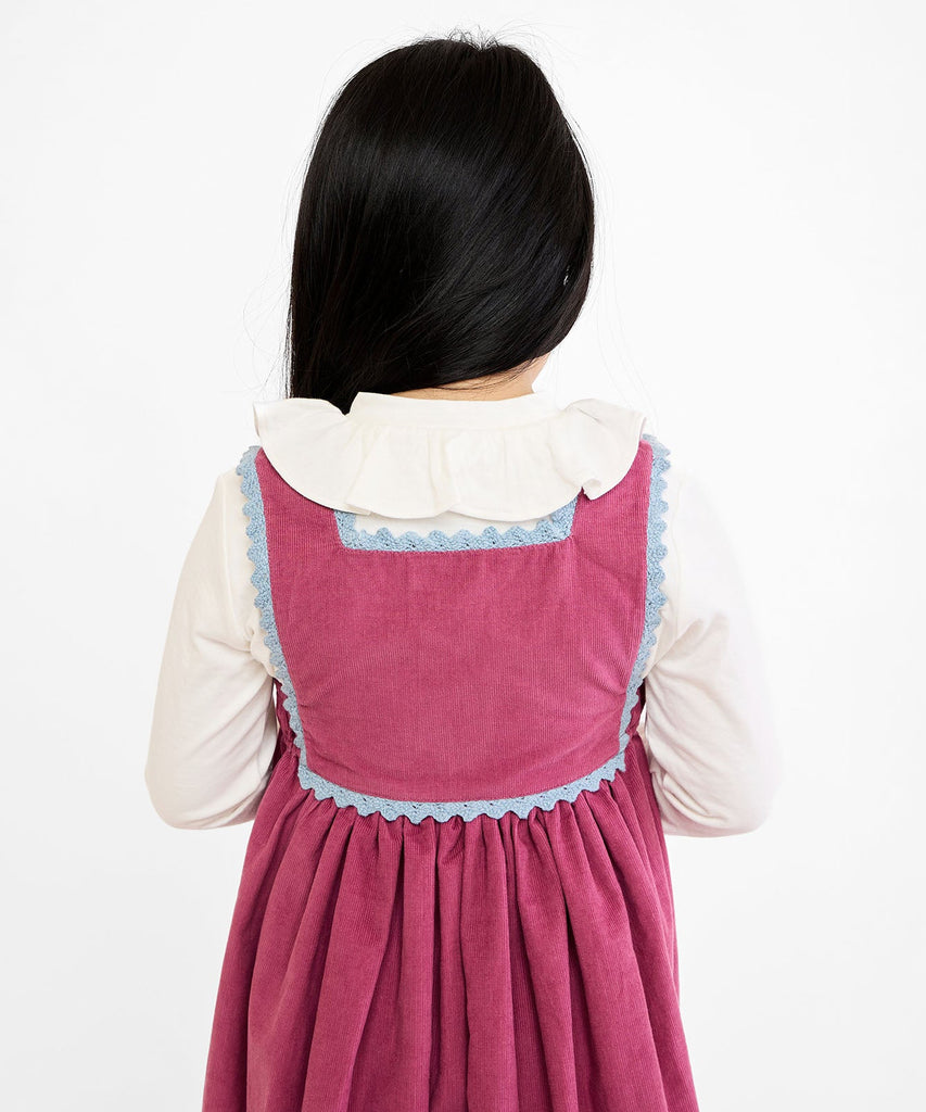 Hen T-Shirt in Vanilla Piping