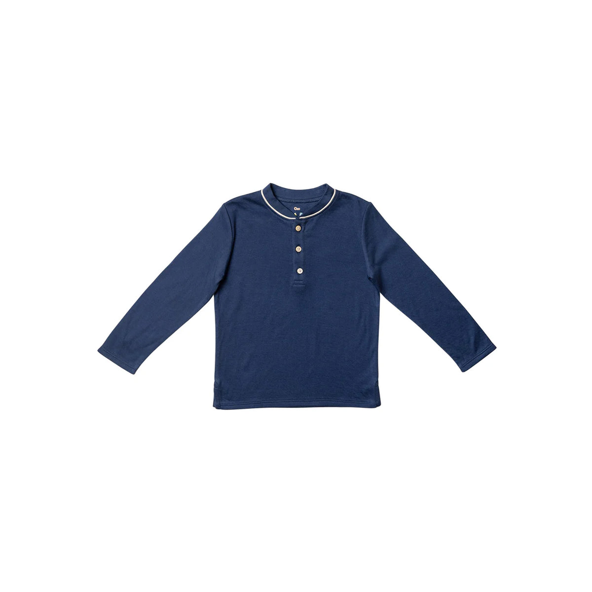 Henley T-Shirt in Navy