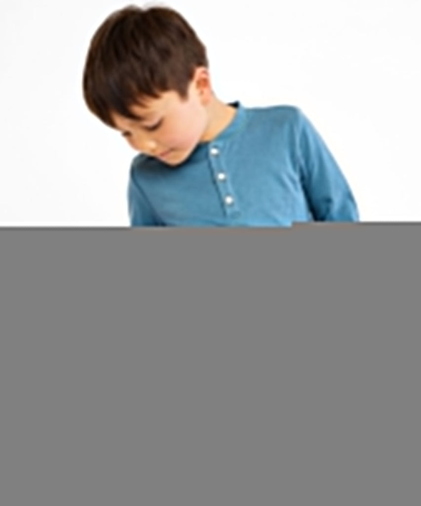 Henley T-Shirt in Petrol