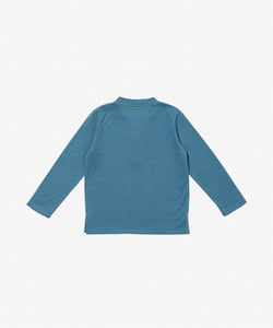 Henley T-Shirt in Petrol
