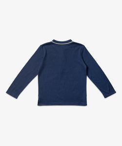 Henley T-Shirt in Navy