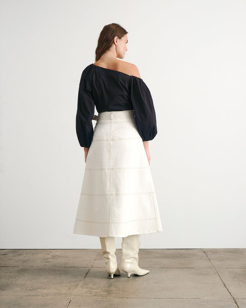 Denim Hudson Skirt in Chalk