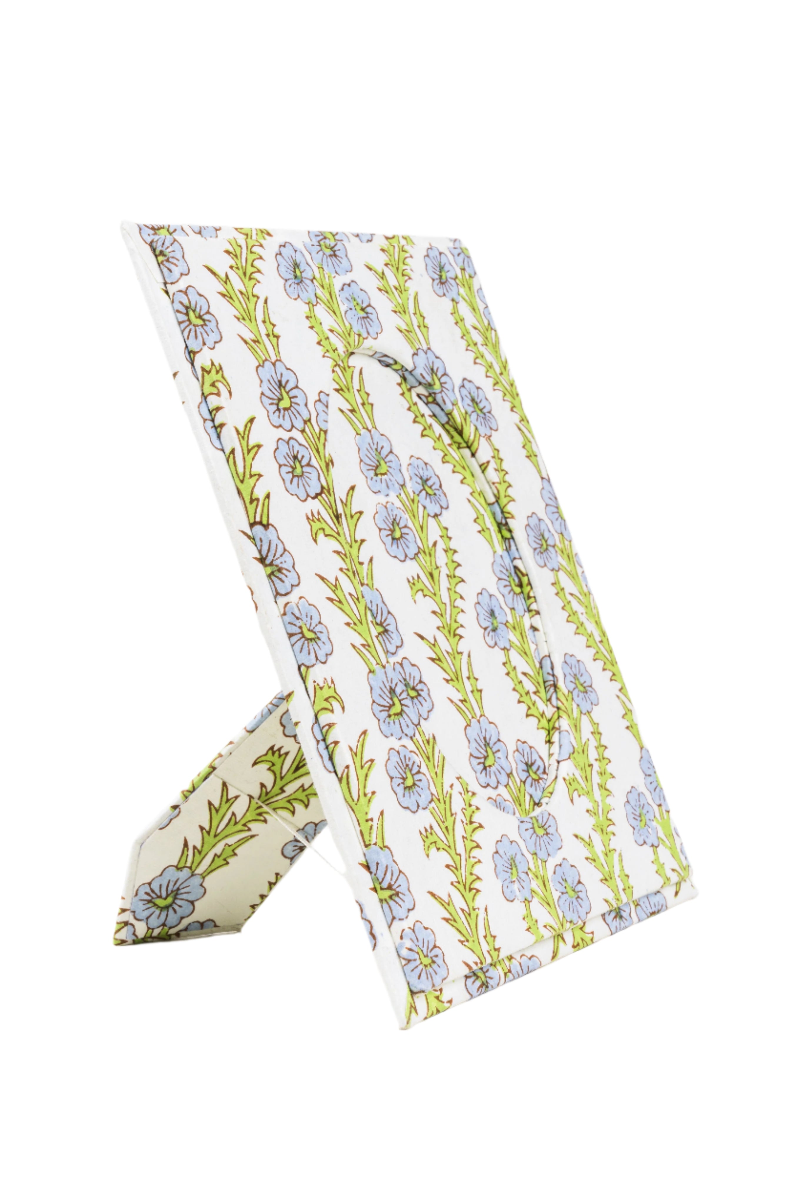 Picture Frame 4x6 in Circular Forget-Me-Not Floral