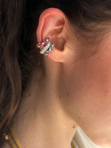 Tidepool Ear Cuff in Sapphire