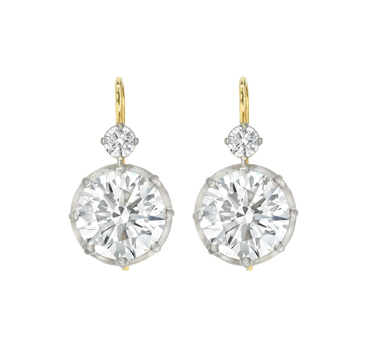 Francesca Double Georgian Drop Earring