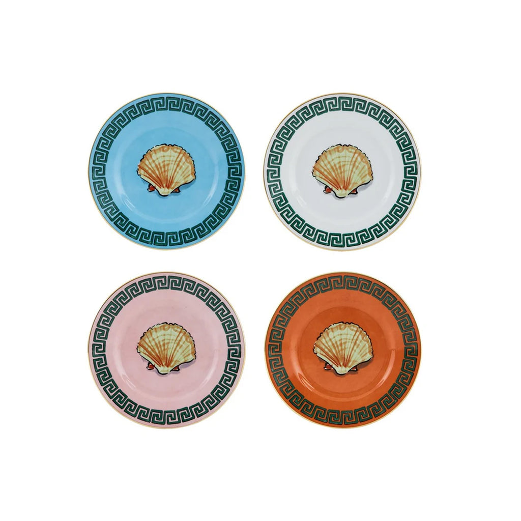 Il Viaggio Di Nettuno Bread Plates, Set of 4