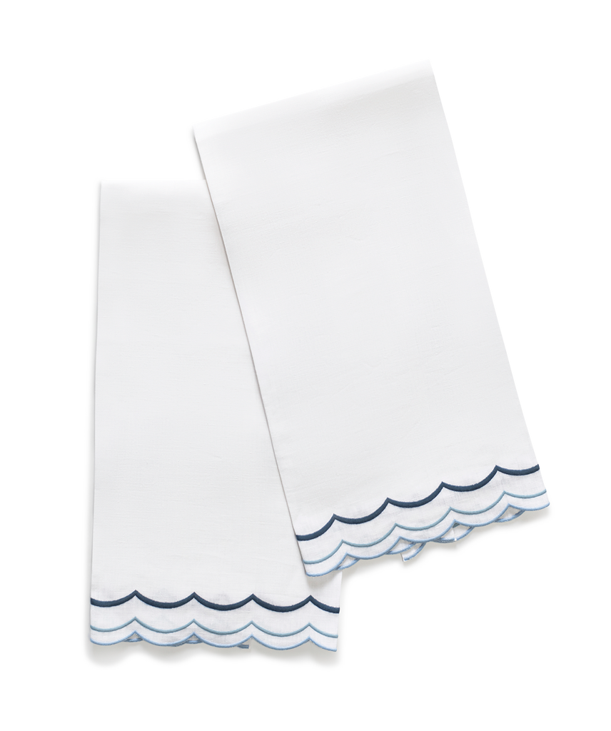 India Three Guest Towels, Set of 2