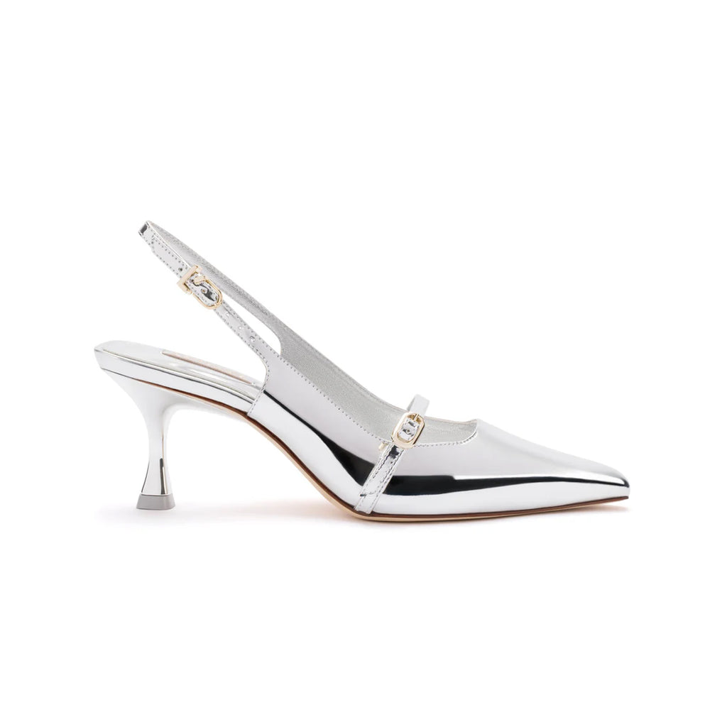 Ines Pump In Silver Specchio