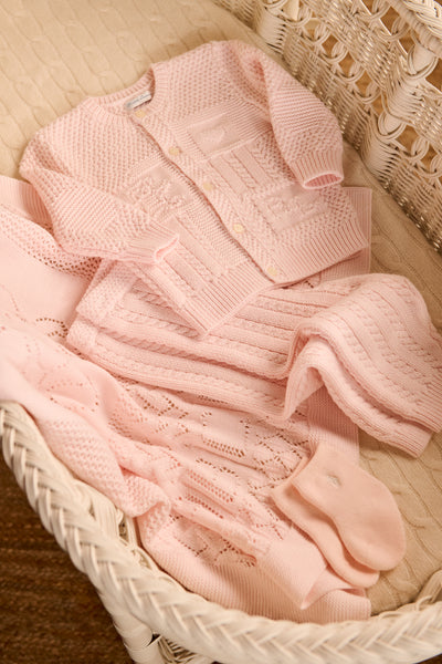 Polo Bear Cotton Cardigan & Hat Gift Set | Over The Moon