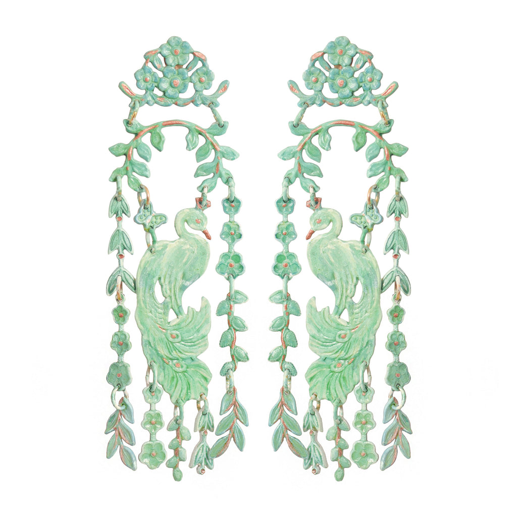 Jade Palace Garden Earrings