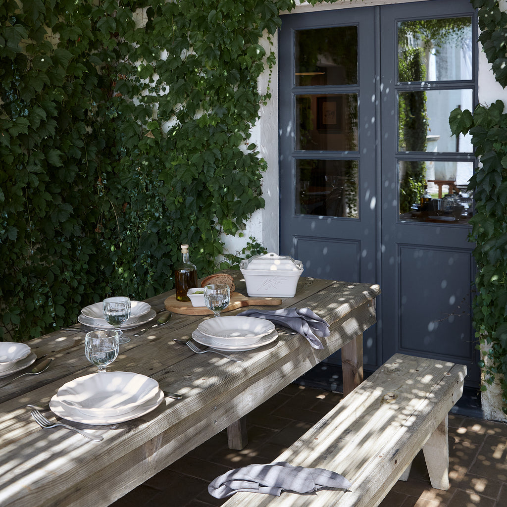 Alentejo Collection Oval Platter in White
