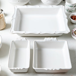 Berry & Thread Baking in Whitewash, Set of 3