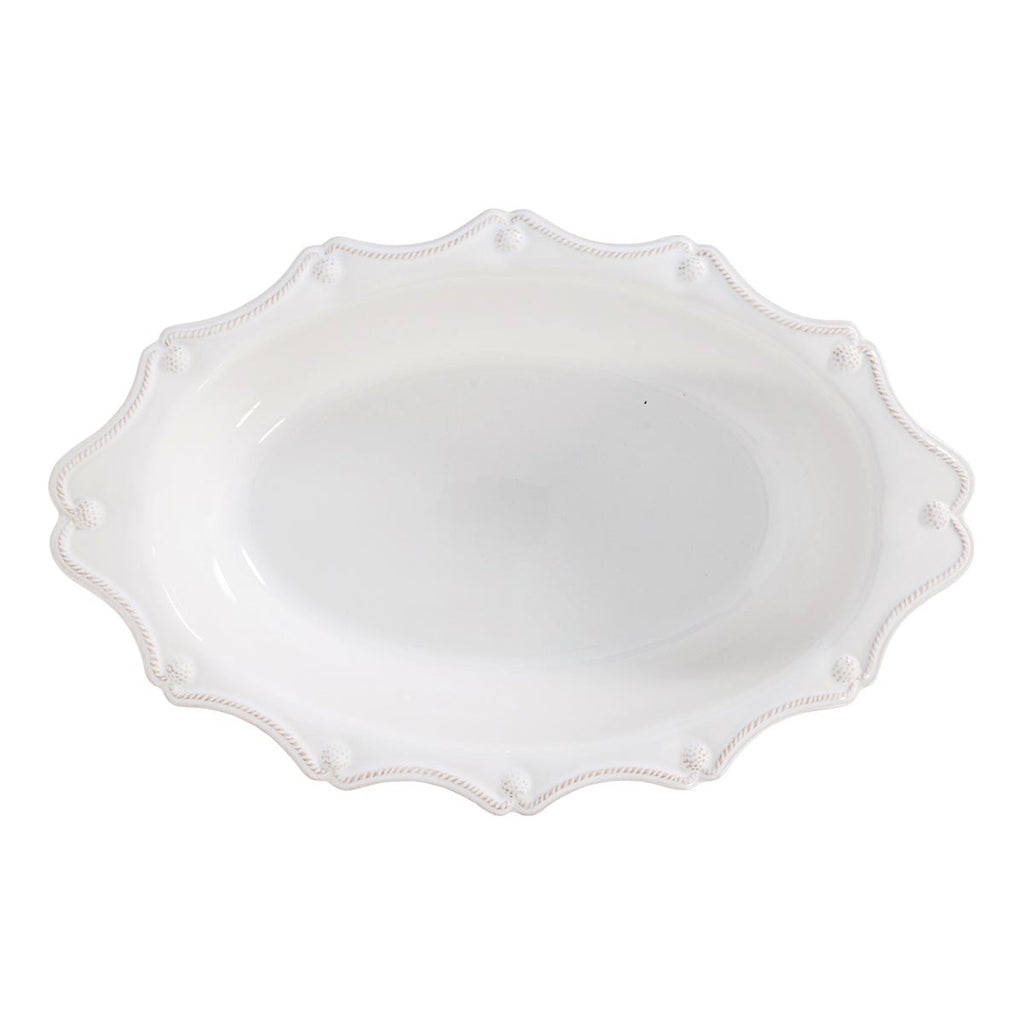 Berry & Thread Oval Baker in Whitewash, Set of 2