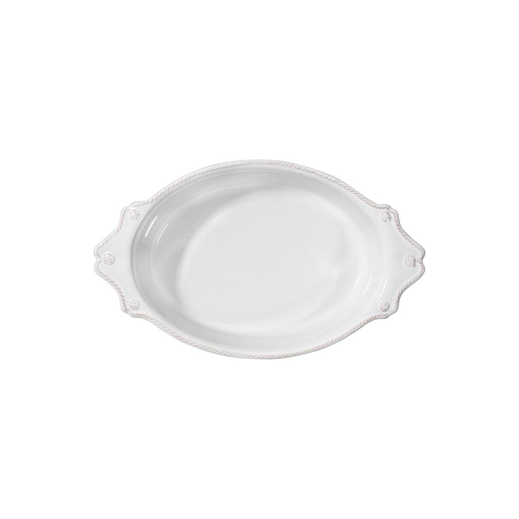 Berry & Thread Oval Baker in Whitewash, Set of 2