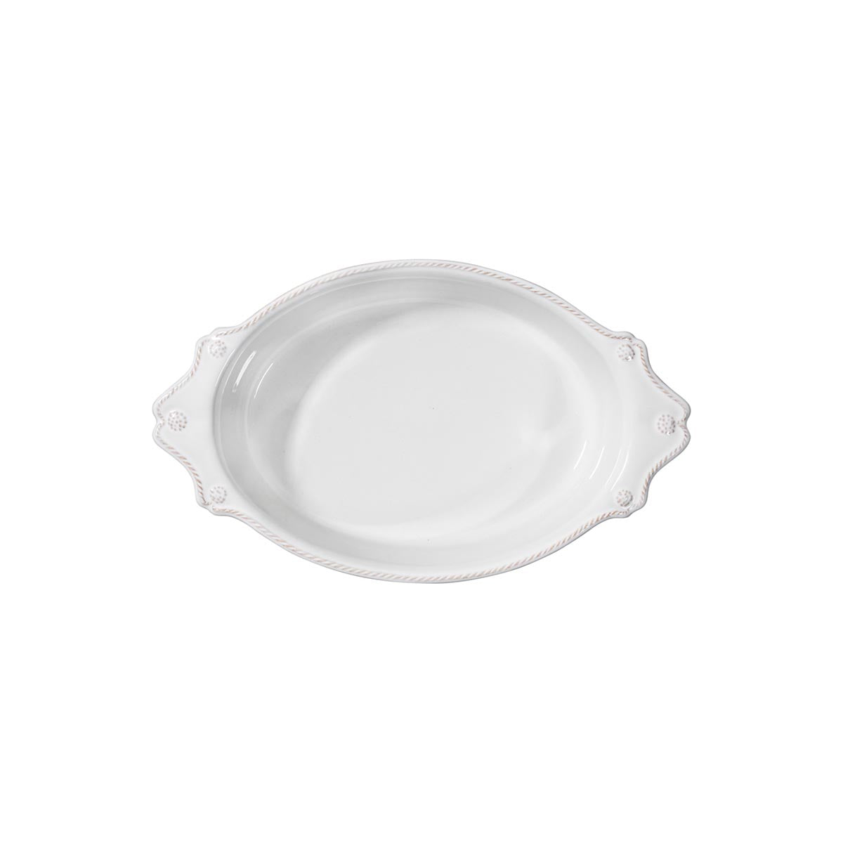 Berry & Thread Oval Baker in Whitewash, Set of 2