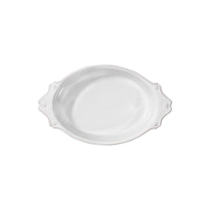 Berry & Thread Oval Baker in Whitewash, Set of 2