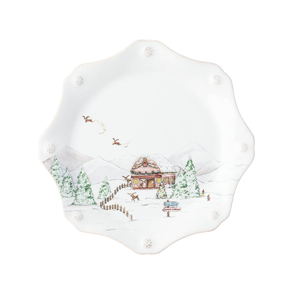 Berry & Thread North Pole Dessert/Salad Plate Assorted, Set of 4