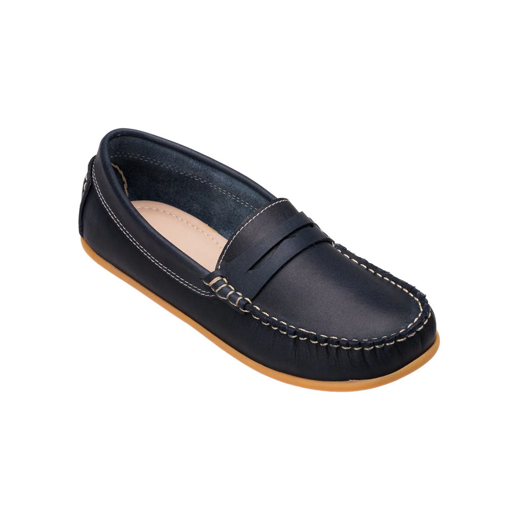JP Moccasin Blue