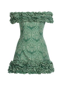 Jardin Mini Dress in Ceiba