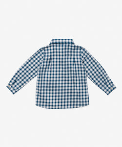 Jeffie Shirt in Blue Picnic Check